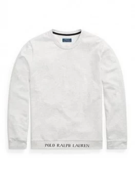 Image of Polo Ralph Lauren Jersey Sleep Sweatshirt - English Heather