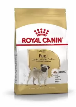 image of Royal Canin Pug Adult Dog Food Dry 1.5kg