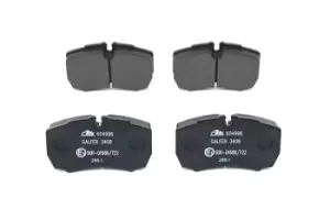 Image of ATE Brake pad set 13.0460-4996.2 Brake pads,Brake pad set, disc brake IVECO,DAILY IV Kasten/Kombi,Daily VI Kastenwagen,DAILY III Pritsche/Fahrgestell