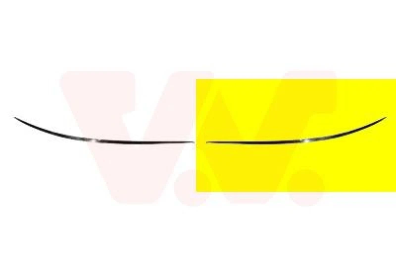 Image of VAN WEZEL Bumper cover VAN WEZEL 3017581