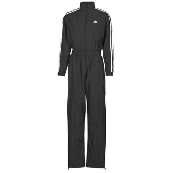 image of adidas BOILER SUIT womens Jumpsuit in Black - Sizes UK 6,UK 8,UK 10