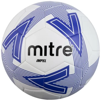 Image of Impel Training Ball - 3 - White/Blue/Black - Mitre