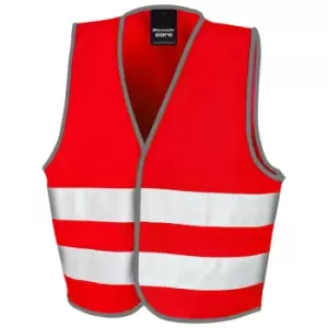 Image of Result Childrens/Kids Enhanced Hi-Vis Vest (L) (Red)