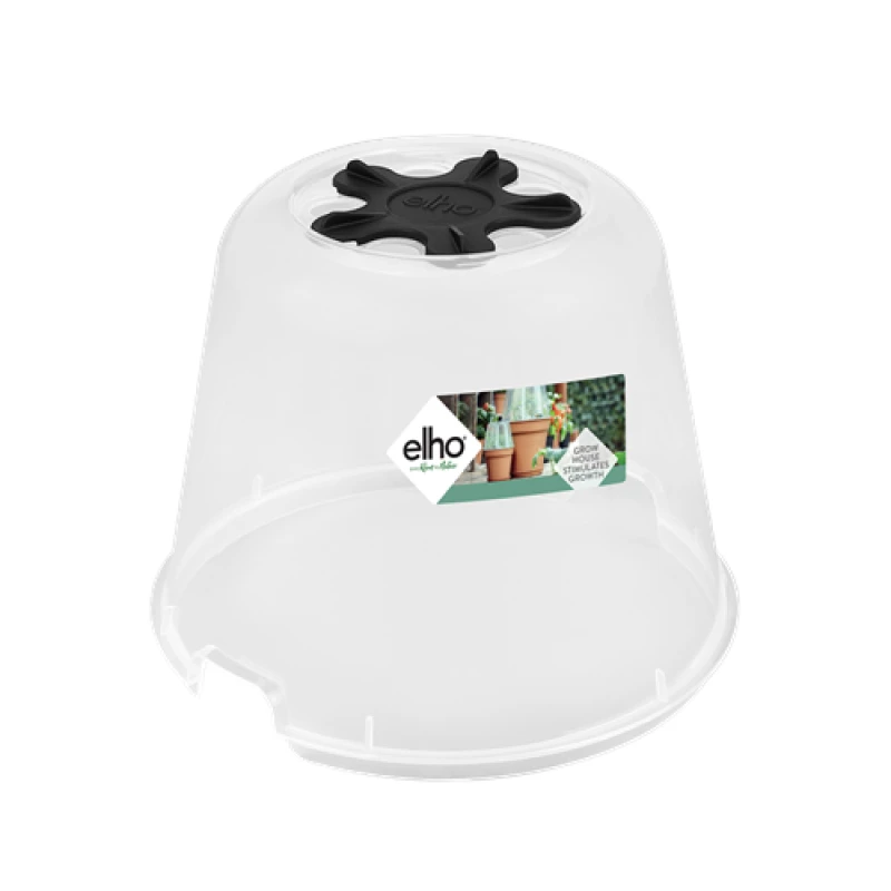 Image of Elho Green Basics Grow House Round 30cm - Transparent