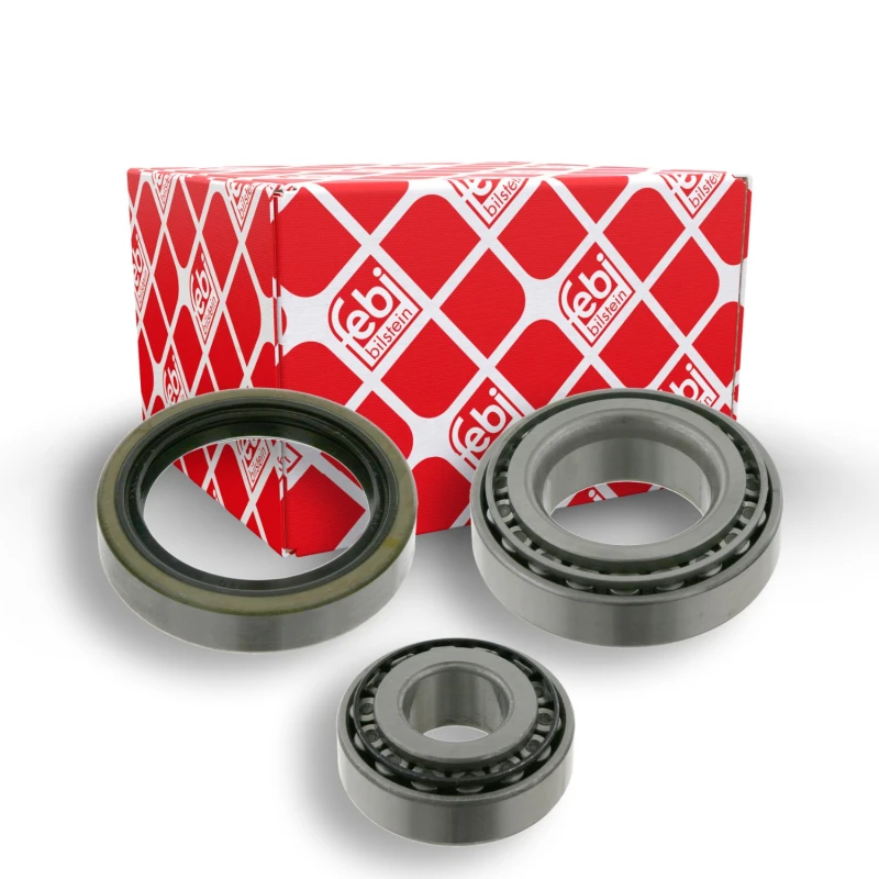 Image of FEBI BILSTEIN 05580 Wheel bearing kit Front Axle Right, with shaft seal Wheel Bearing Kit (654)