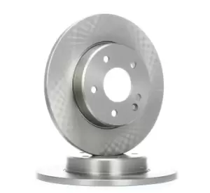 Image of RIDEX Brake disc 82B0243 Brake rotor,Brake discs MERCEDES-BENZ,C-Klasse Limousine (W202)