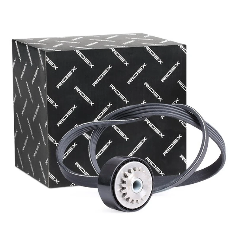 Image of RIDEX 542R0101 V-ribbed belt set V-Ribbed Belt Set (542)