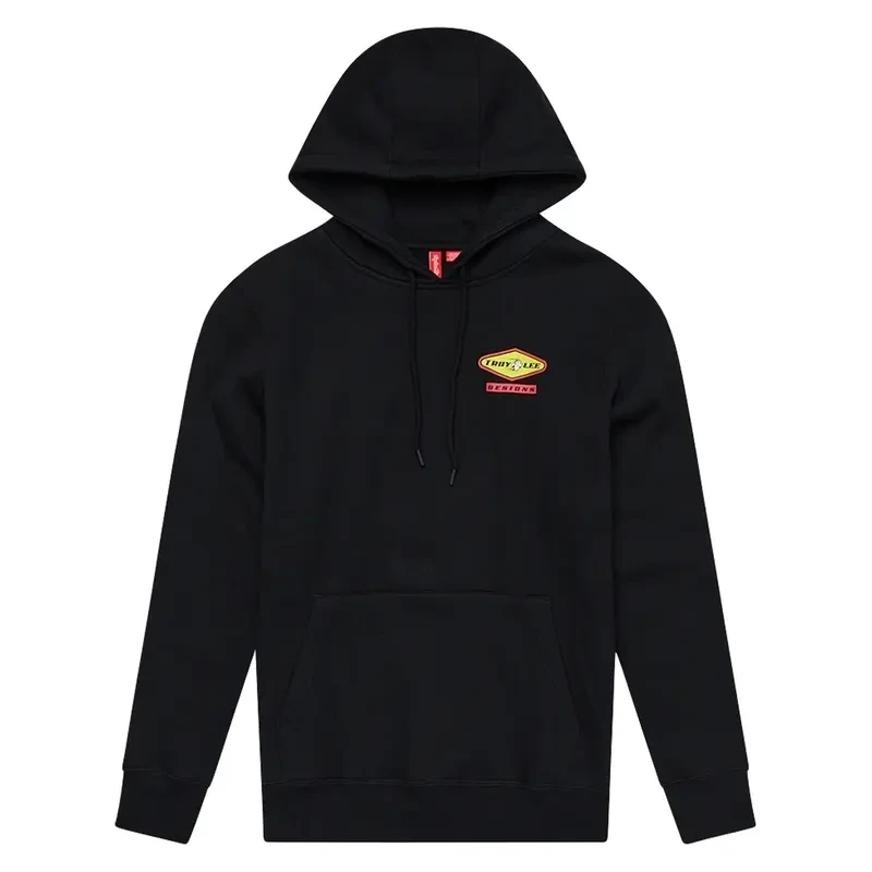 Image of Hooded sweatshirt Troy Lee Designs Carbone Noir Male 2XL