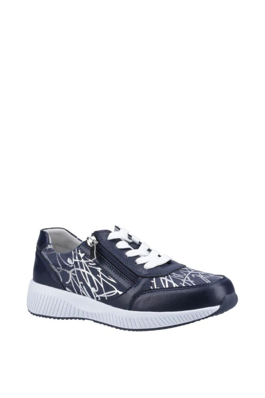 Image of Fleet & Foster 'Bev' Shoe Summer Navy female