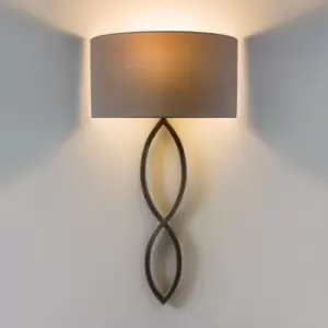 Image of Caserta Wall Light Bronze (Shade Not Included), E27
