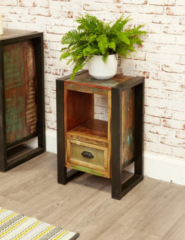 Image of Baumhaus Urban Chic Lamp Table / Bedside Cabinet