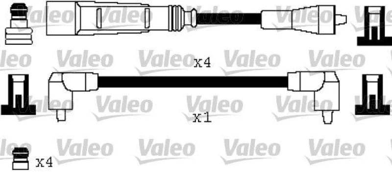 Image of Ignition lead set VALEO 346333