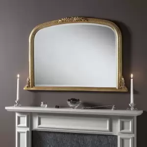 Image of Olivia's Montenegro Arched Wall Mirror in Gold