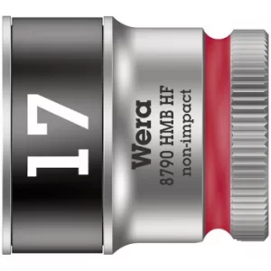 Image of Wera 05003751001 8790 HMB HF Zyklop Socket 3/8" Drive 17 x 29mm