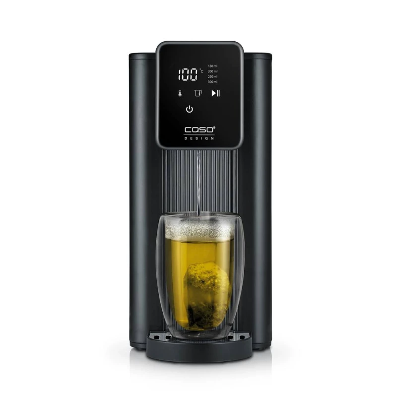 Image of CASO HW 616 Turbo Hot Water Dispenser - Stainless Steel & Black, Stainless Steel 4038437018967
