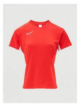 Image of Nike Ladies Academy Short Sleeve Top - Red