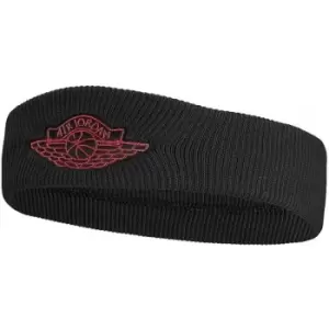 Image of Nike Jordan Wings Headband (One Size) (Black/Red)