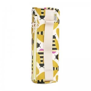 image of Orla Kiely Busy Bee Pencil Case Cosmetic Bag