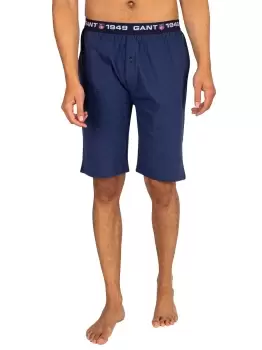 image of Retro Shield Pyjama Shorts