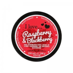 image of I Love Raspberry & Blackberry Body Butter 200ml