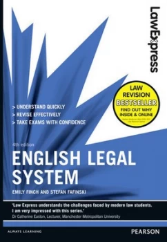 Image of English Legal System by Emily Finch Paperback