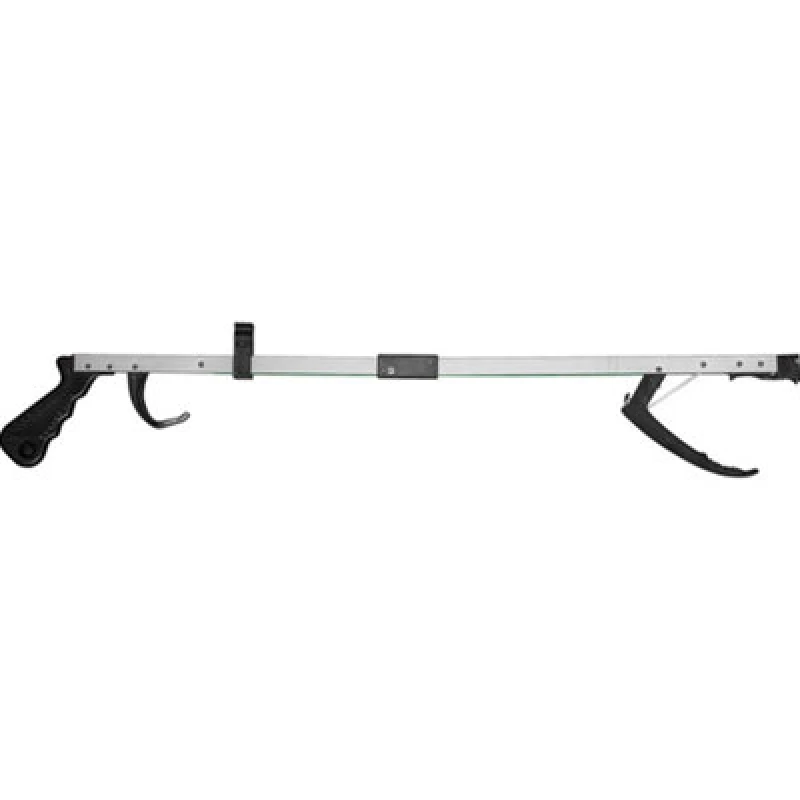 Image of Loops Folding Reacher Tool with Magnetic Tip 32" Reach Helping Hand Litter Picker Multi