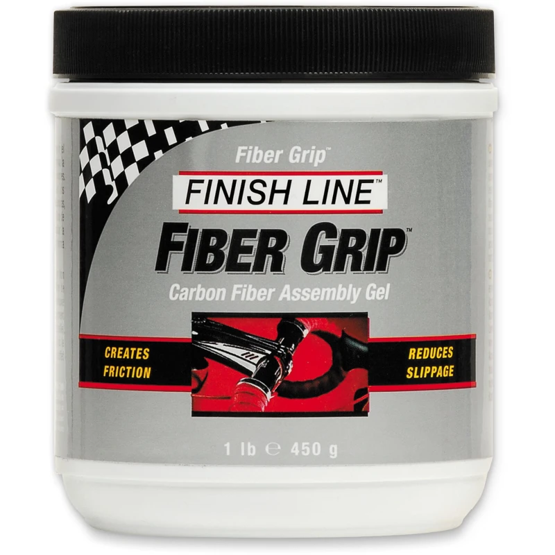 Image of Finish Line Fiber Grip Carbon Fibre Assembly Gel Tub - 1 Lb / 455 Gram - Cycles UK