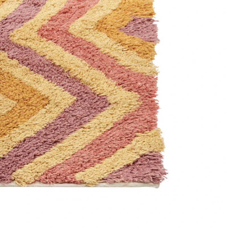 Image of Beliani Rug Canakkale Multicolour 160 X 230 Cm Cotton