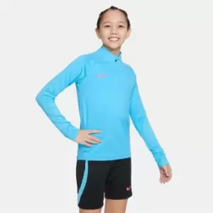 Image of Nike Nk Strk Dril Top K Br - Blue