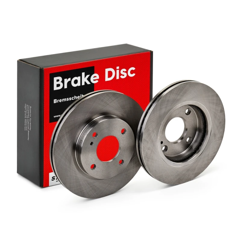 Image of STARK SKBD-0020263 Brake disc Front Axle, Vented, Cast Iron, Uncoated, Untreated, without bolts/screws Cast Iron Brake Disc (82)