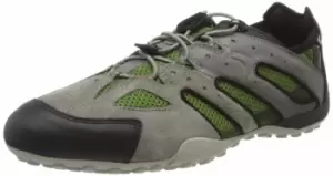 Image of Geox Trainers grey U SNAKE J - SUEDE MESH 6.5