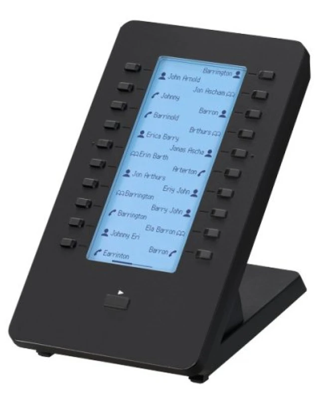 Image of Panasonic KX-HDV20NE-B IP add-on module Black 40 buttons