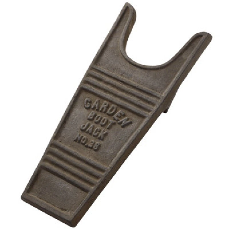 Image of Love Lace Cast Iron Boot Jack Brown