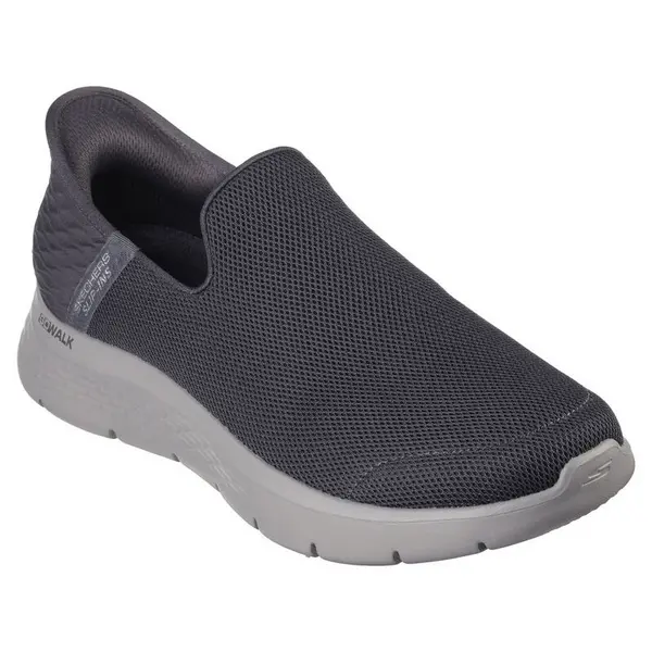 Image of Skechers Mens Slip Ins Go Walk Flex No Hands Trainers - UK 8 Grey male PS3778DKG8