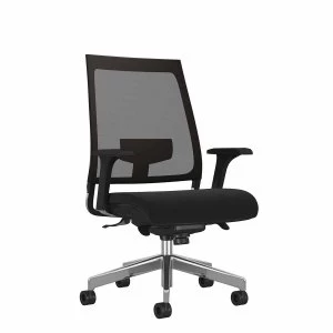 image of TC Office Willow Mesh Chair, Black