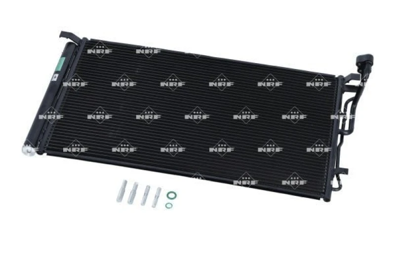 Image of NRF 350525 Condenser EASY FIT with seal ring, with nitrogen filling Condenser,air conditioning (448)