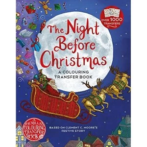 Image of The Night Before Christmas: A Colouring Transfer Book Paperback / softback 2018
