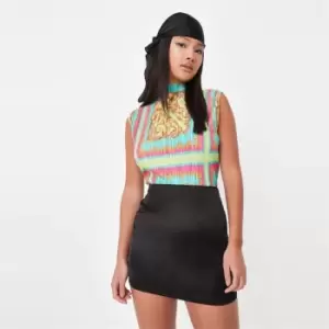 Missguided High Neck Top - Multi