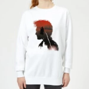 Image of Harry Potter Harry Voldemort Womens Sweatshirt - White - 3XL
