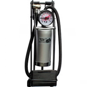 Streetwize Foot Pump Deluxe Single Barrel