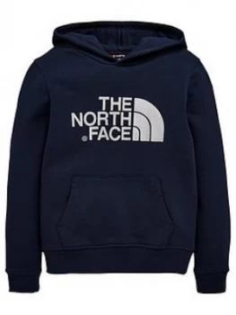 Image of The North Face Boys Drew Peak Po Hoodie Blue Size L13 14 Years