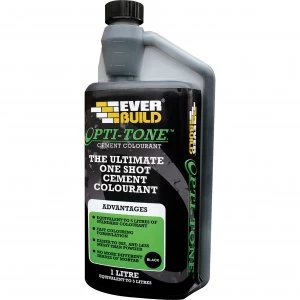 image of Everbuild Opti Tone Cement Colourant Black 1l