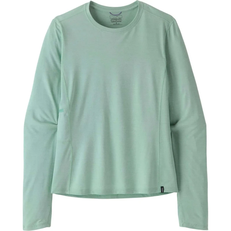 Image of Womens long sleeve T-Shirt Patagonia Cap Cool Sun Bleu Female XS
