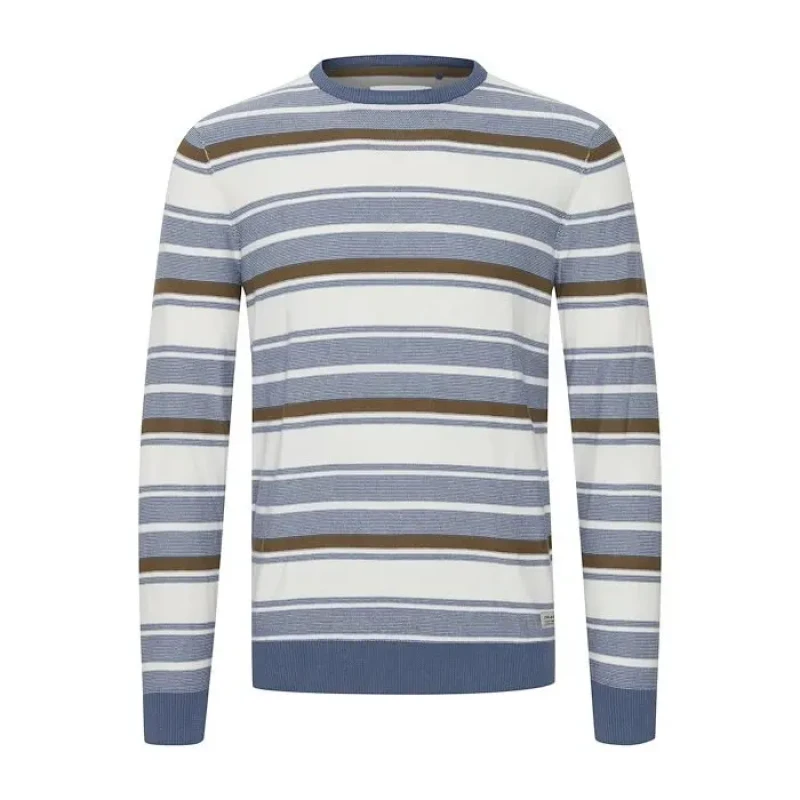 Image of Blend Woman's striped sweater Blend Bleu Female L