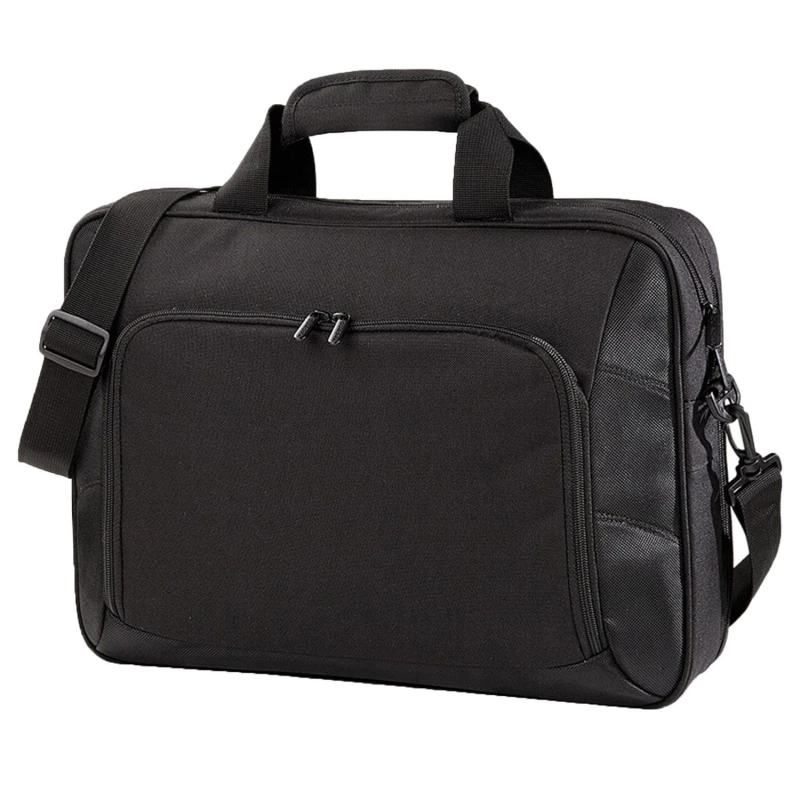 Image of Quadra Mens Executive Digital Office Bag (17inch Laptop Compatible) in Black Male