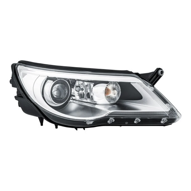 Image of HELLA 1ZS 009 549-221 Headlights W5W, Right, without glow discharge lamp, Bi-Xenon Headlight (259)