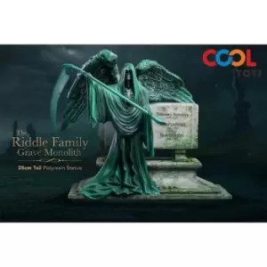 Image of The Riddle Family Grave Monolith Polyresin Statue