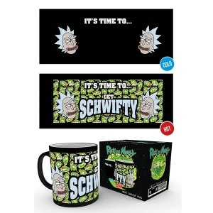 image of Rick and Morty Get Schwifty Heat Change Mug