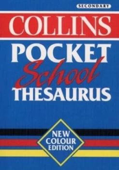 Image of Collins Pocket School Thesaurus by Marian Makins Paperback