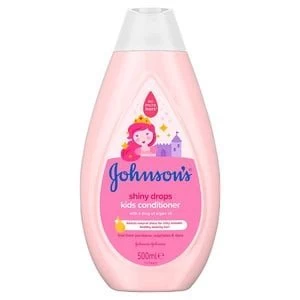 image of Johnson's Kids Shiny Drops Conditioner 500ml